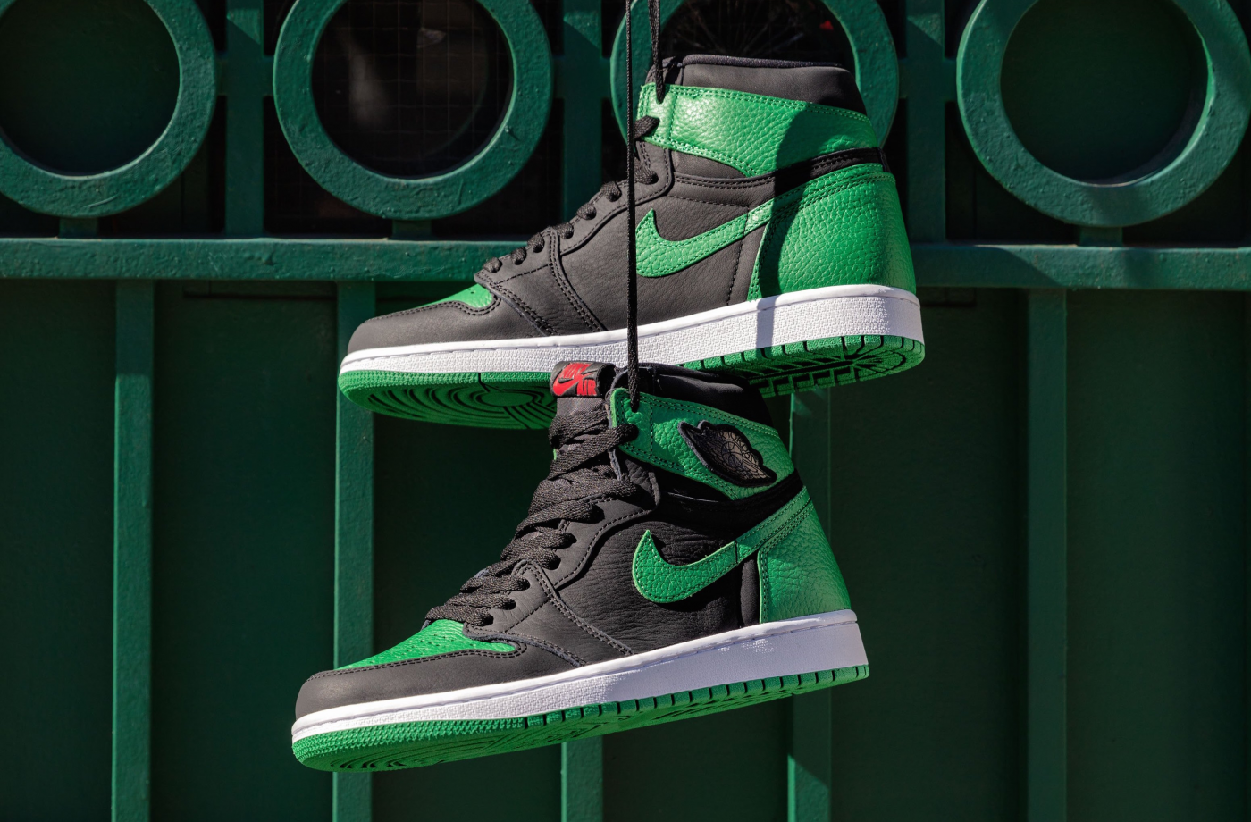 jordan 1 high pine green