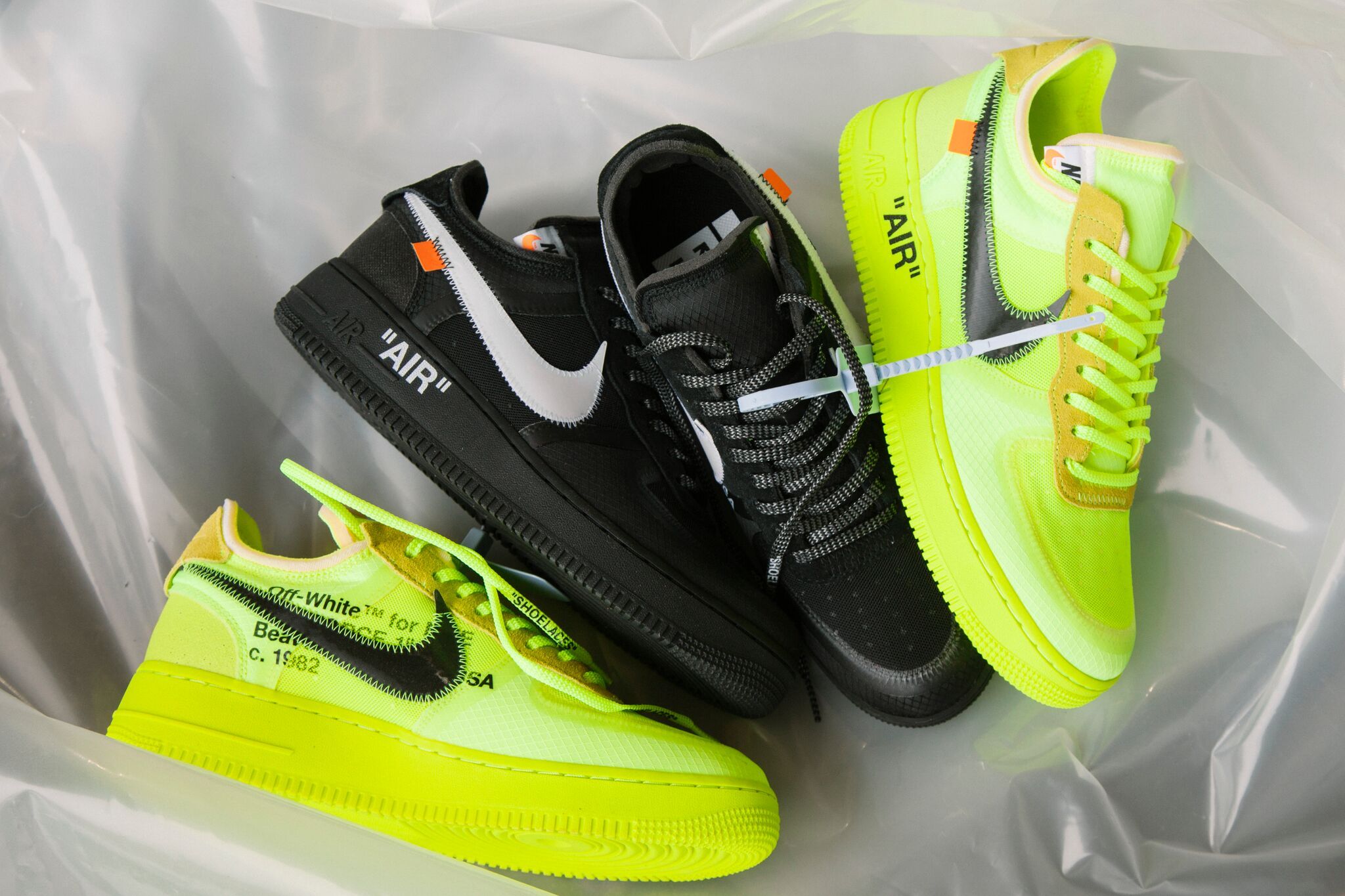 nike force one off white