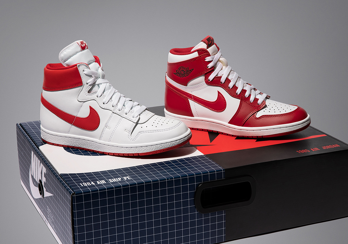 nike air ship x air jordan 1 high new beginnings pack