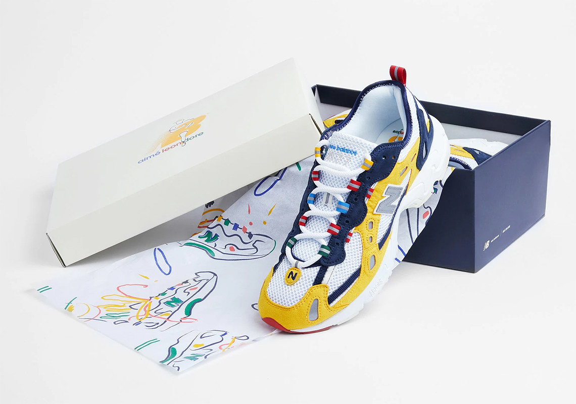 Aimé Leon Dore x New Balance 827 Abzorb ‘Yellow’ Releasing Worldwide ...