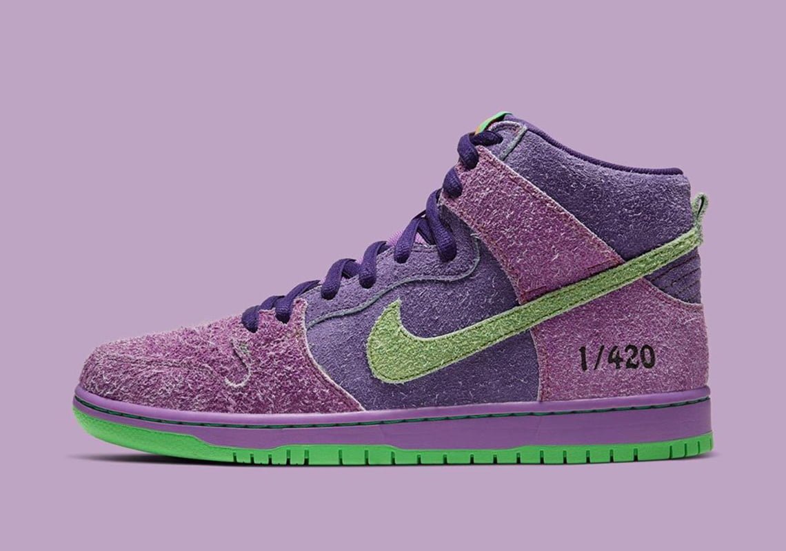 dunk high 420 reverse skunk