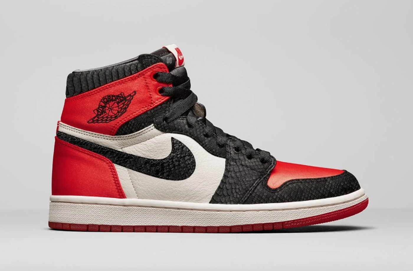 jordan 1 red snakeskin