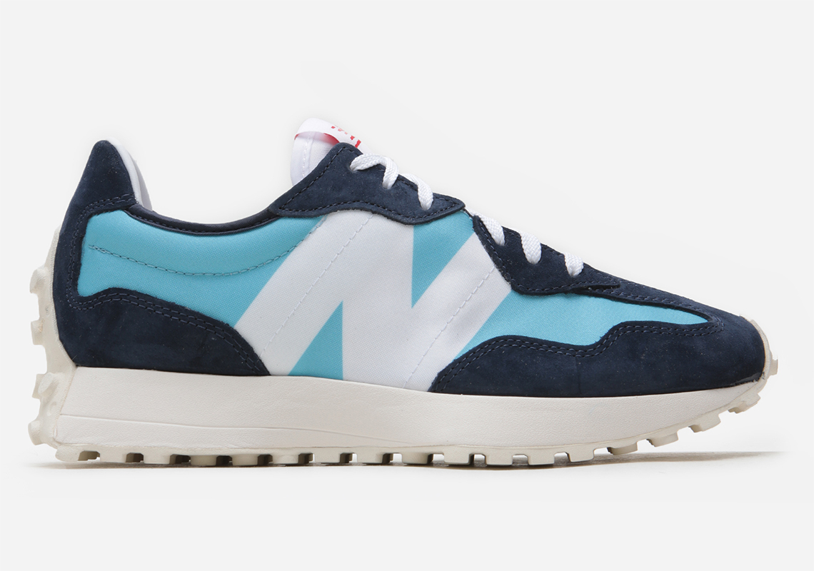 New Balance Debuts 'Wax Blue' 327 Ahead of June 6 Release | SoleSavy News