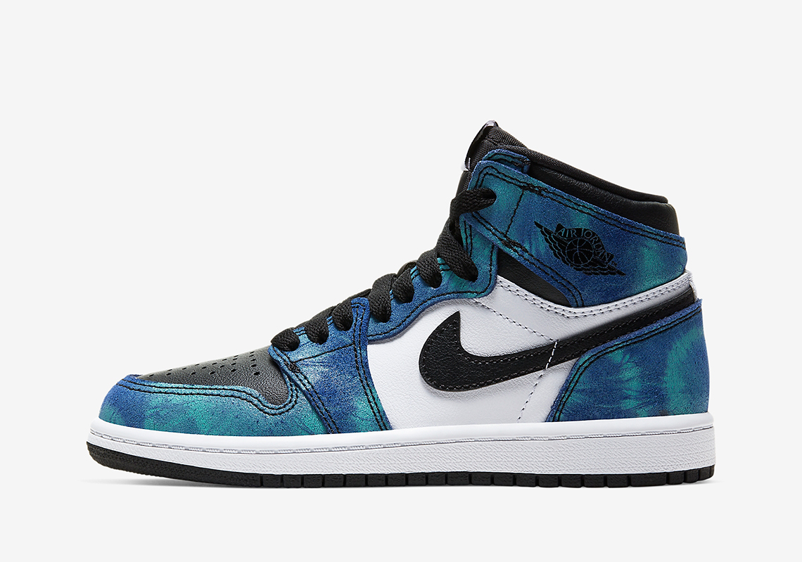 womens air jordan 1 tie dye