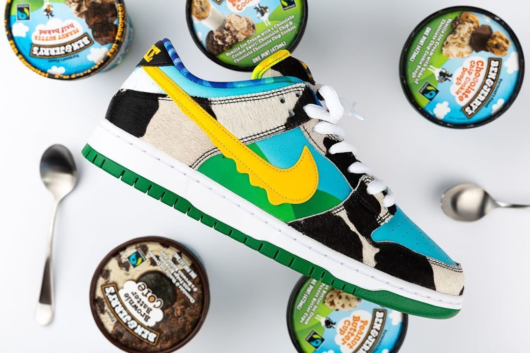 UNheardof Offers Ben & Jerry's Nike SB Dunk Low 'Chunky Dunky' Raffle ...