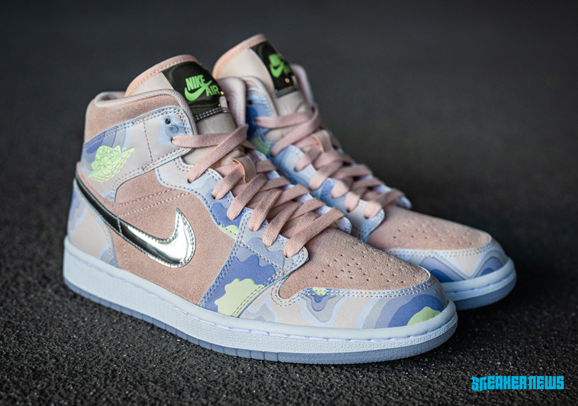 SpaceThemed Air Jordan 1 Mid Launches Nike's P(HER)SPECTIVE Collection