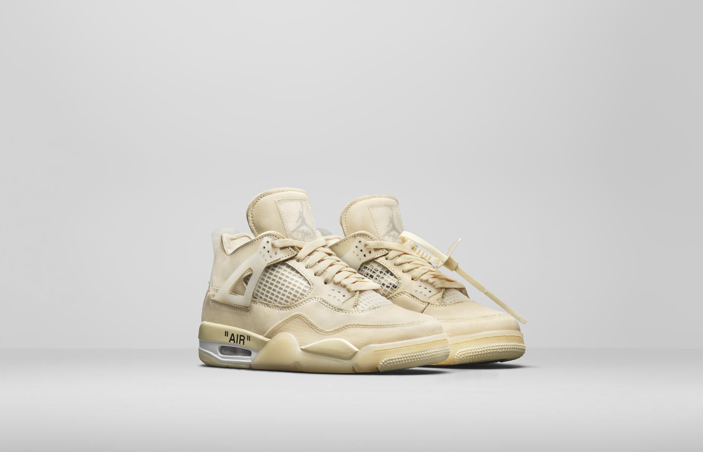 off white x jordan 4s