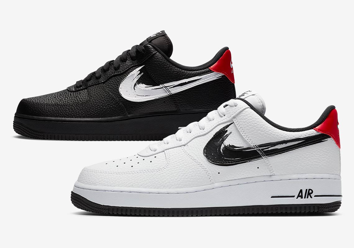 air force 1 low brushstroke