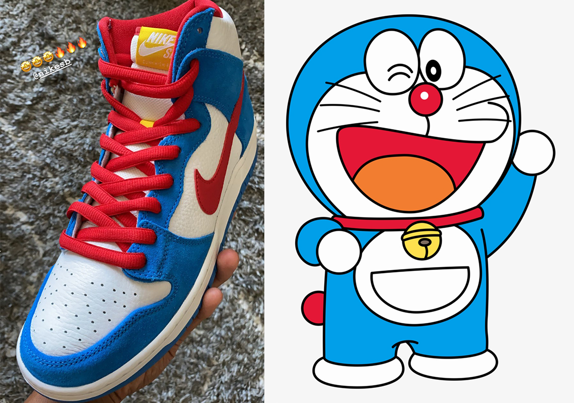 doraemon dunk sb