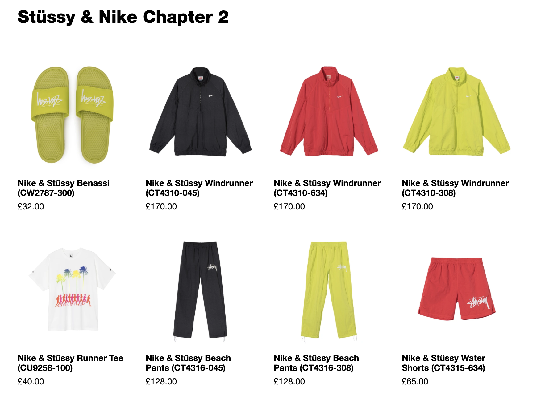 drop stussy nike