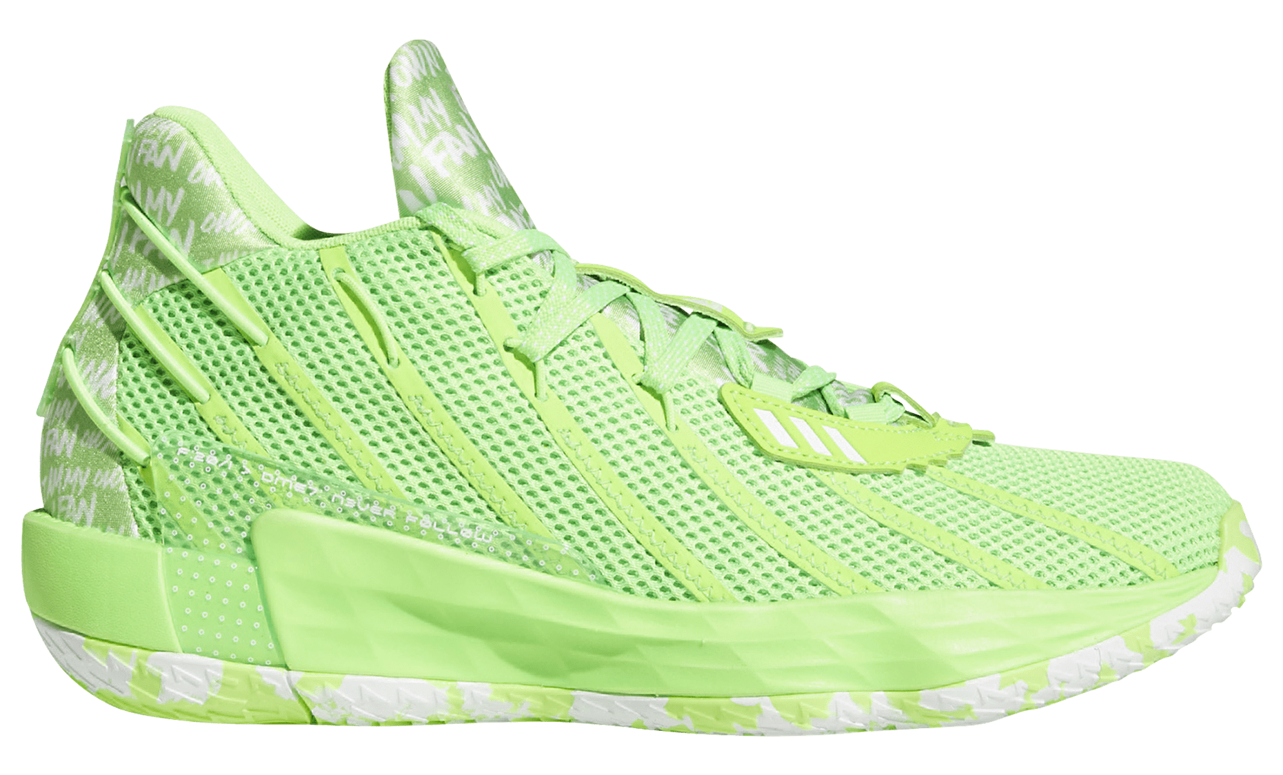 dame 7 neon green