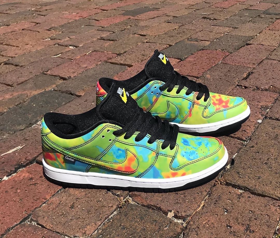 nike sb dunk low civilist thermography
