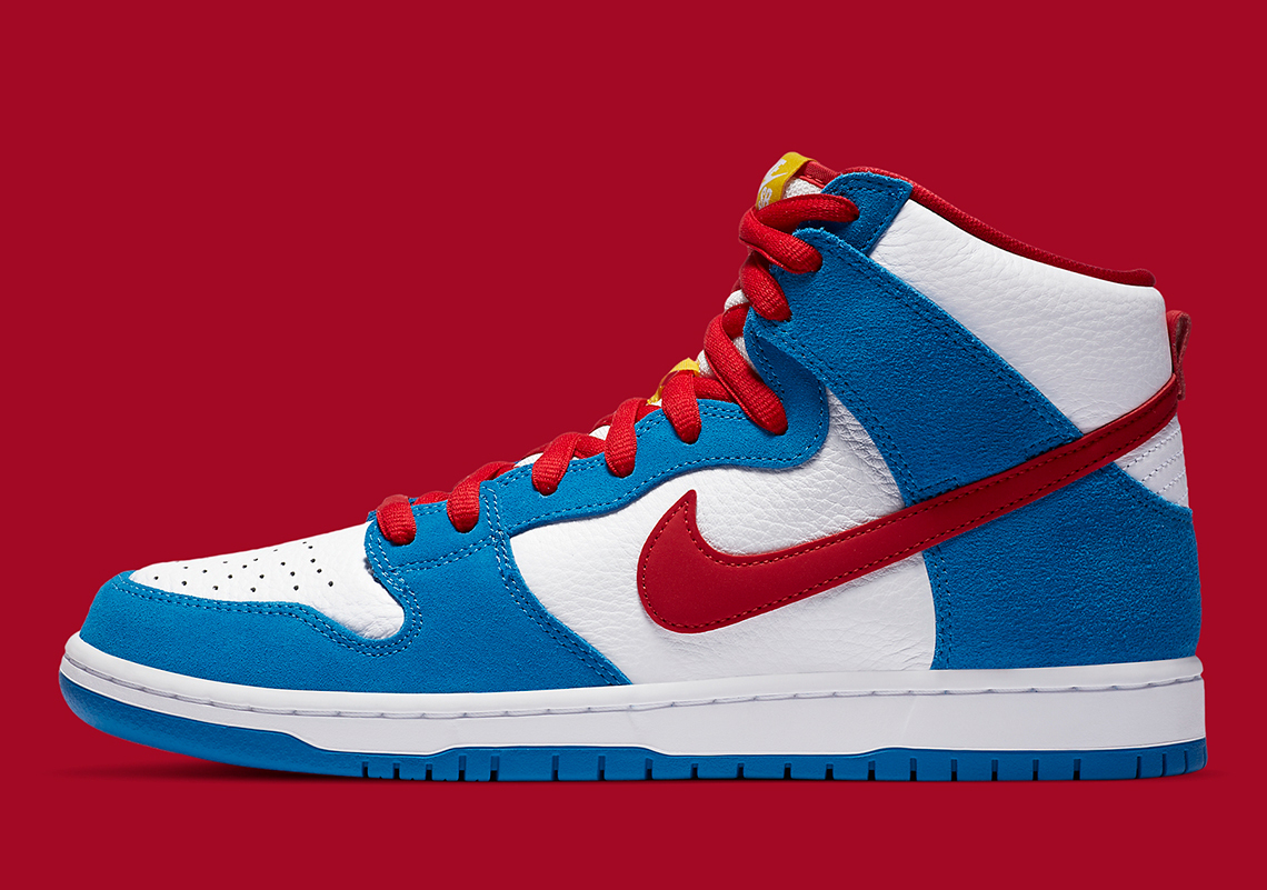 Nike SB Dunk High Pro "Doraemon" Arrives In September   SoleSavy News