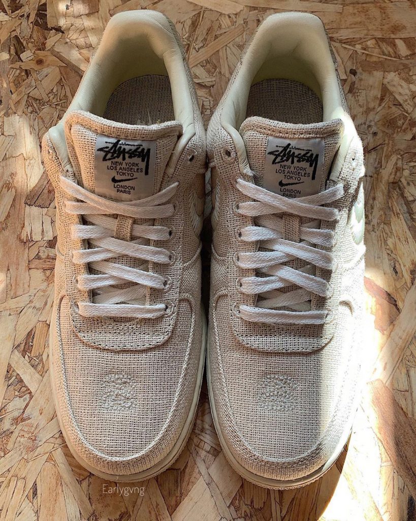 (Update) Early Look: Stussy x Nike Air Force 1 