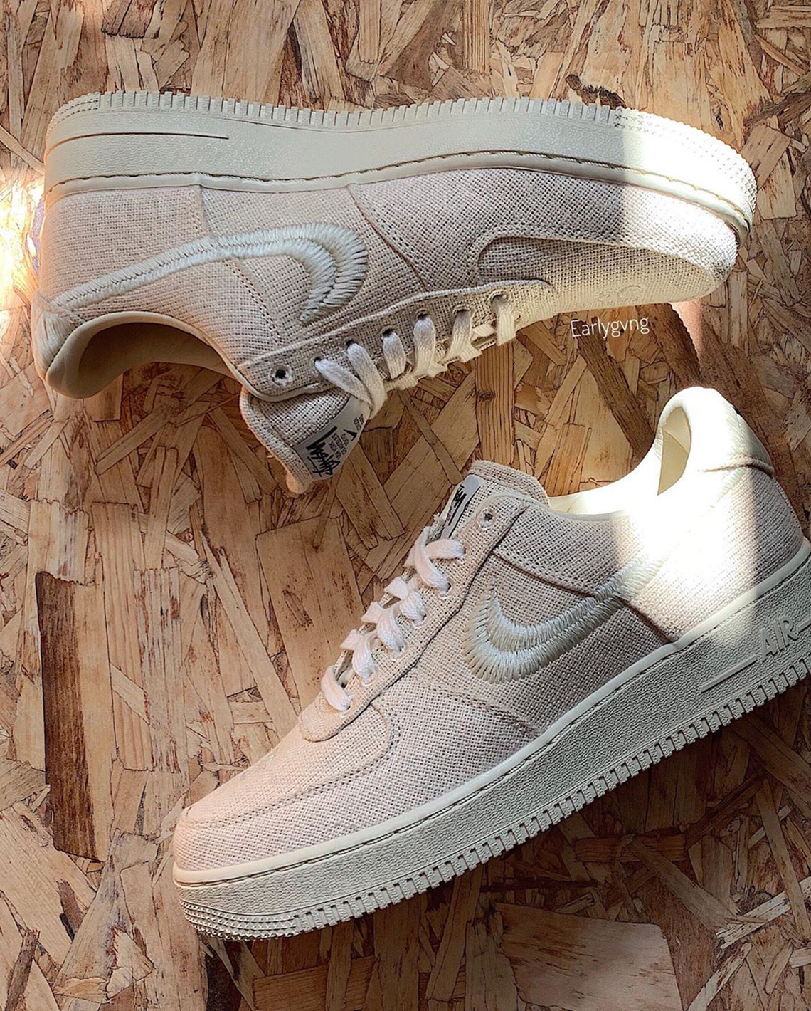 stussy x nike air force 1 release date