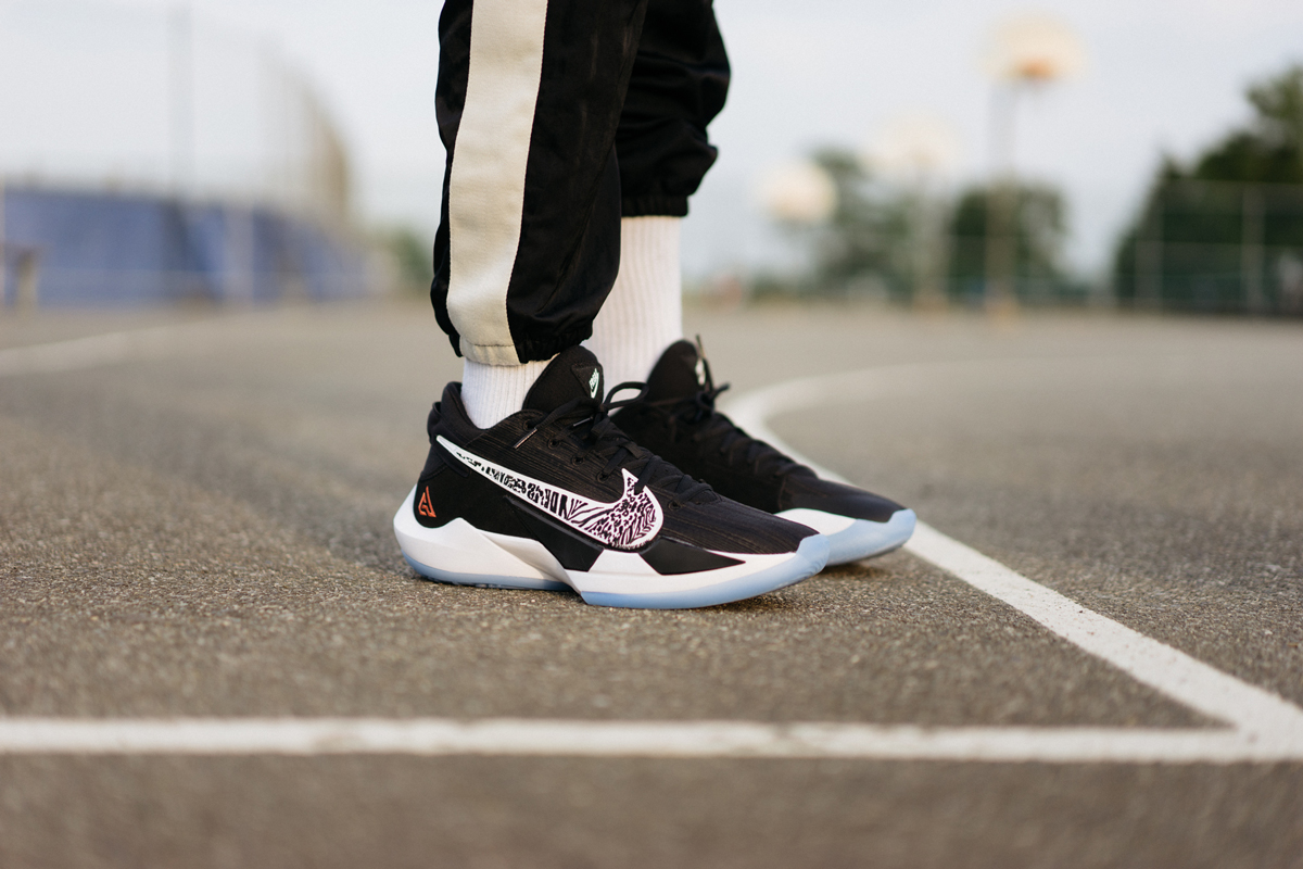 nike zoom freak 2 on feet