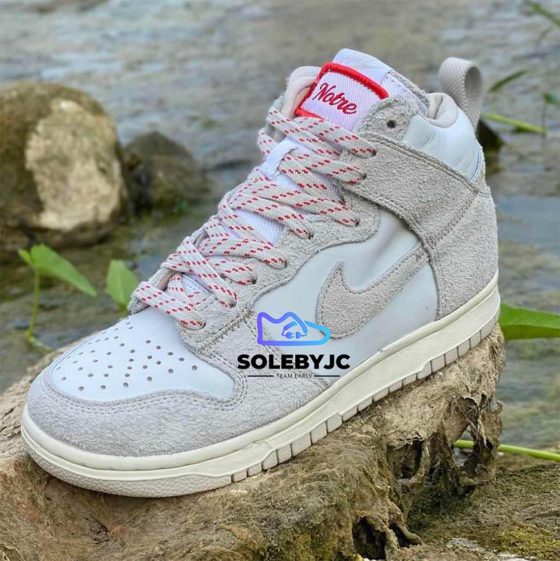 Updated) Early Look: Notre x Nike Dunk High | SoleSavy News