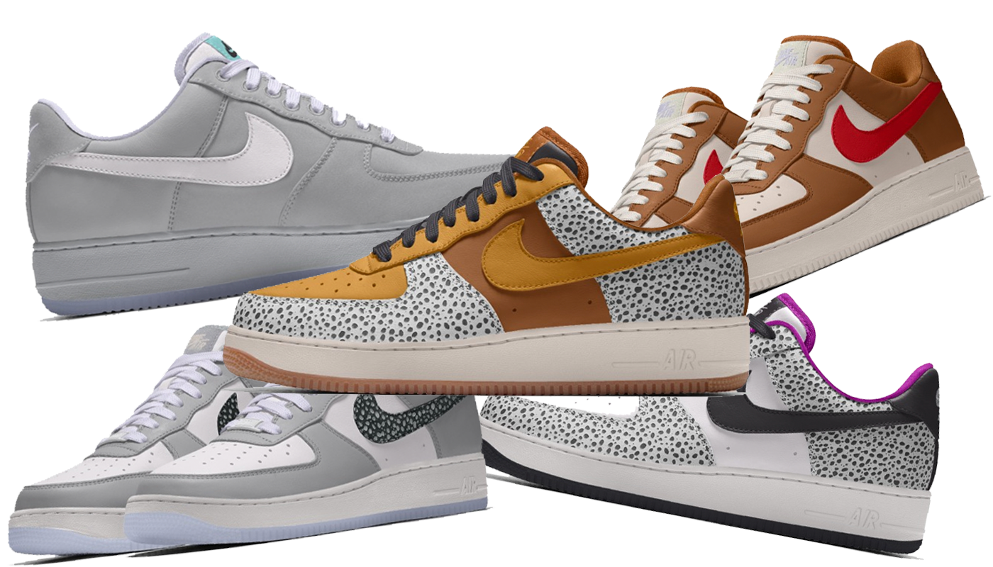 NIKE - NIKE BY YOU UNLOCKED AIR FORCE1 29.5cmの+crystalchambers.co.uk