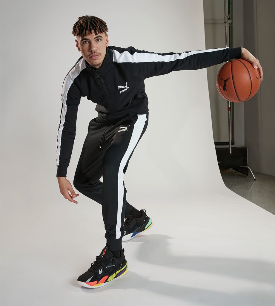 lamelo ball puma contract