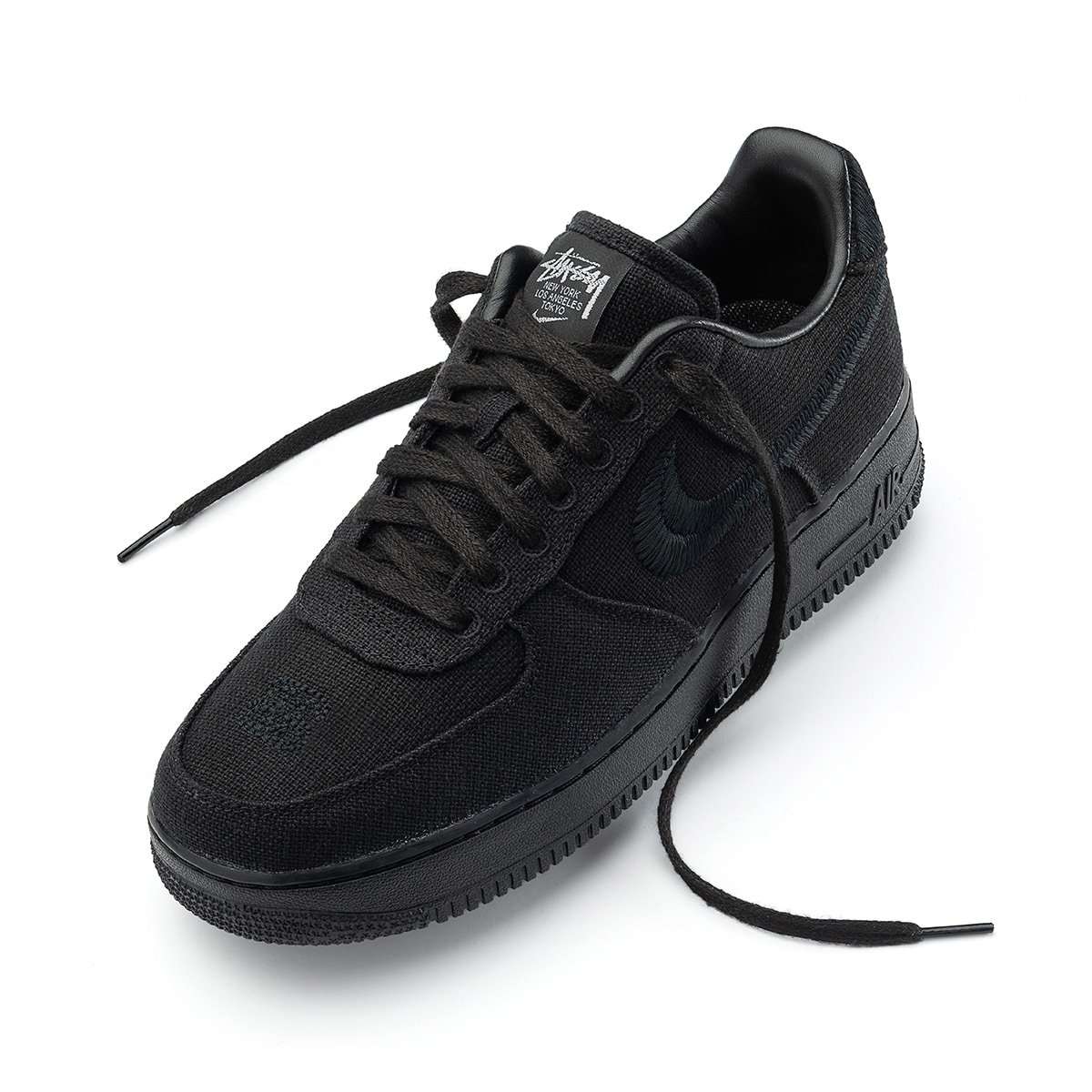 NIKE STUSSY AF1 BLACK REVIEW ON FEET! + RESELL PREDICTIONS! AF1 OF THE  YEAR? 