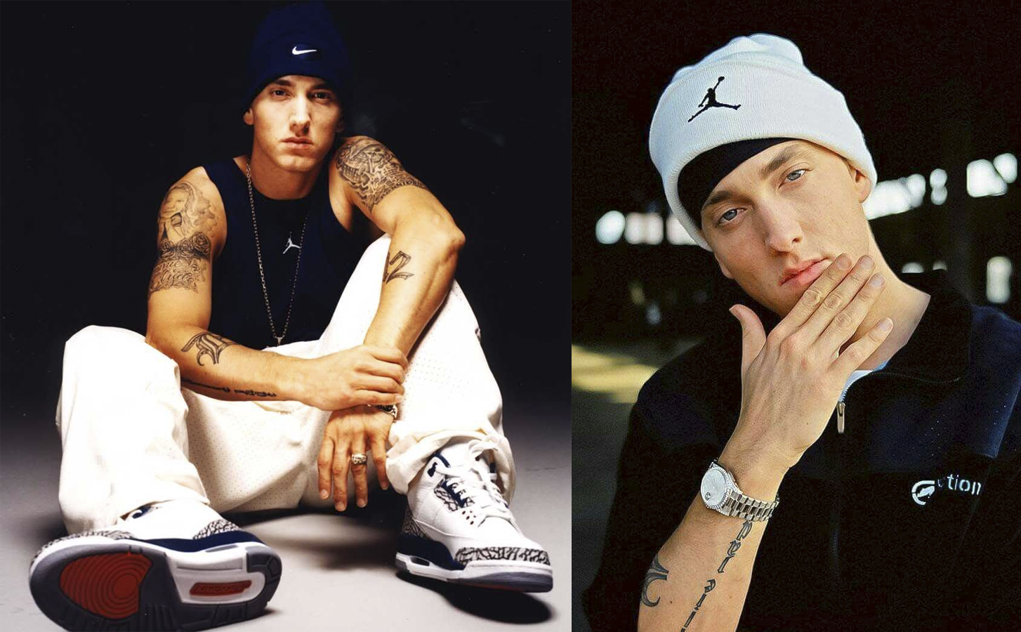 eminem wearing jordans