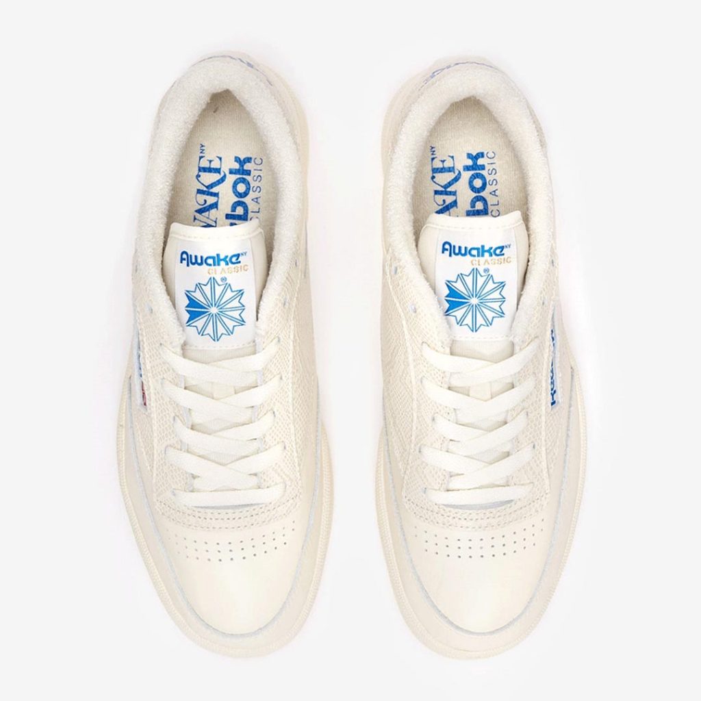 awake x reebok club c