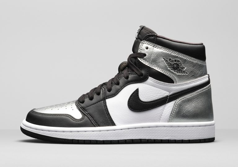 jordan 1 retro high silver toe womens