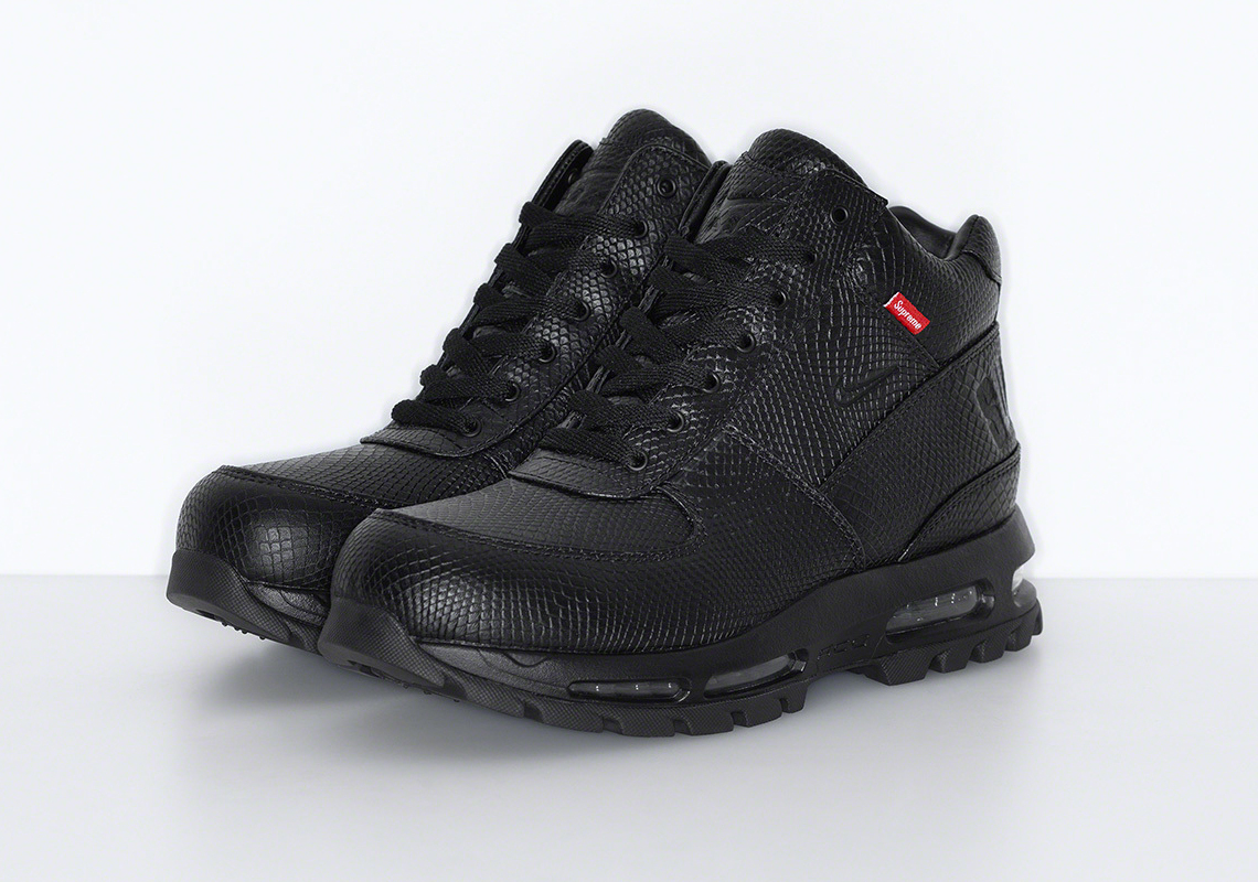 Supreme x Nike Air Max Goadome Boots Releasing January 14th