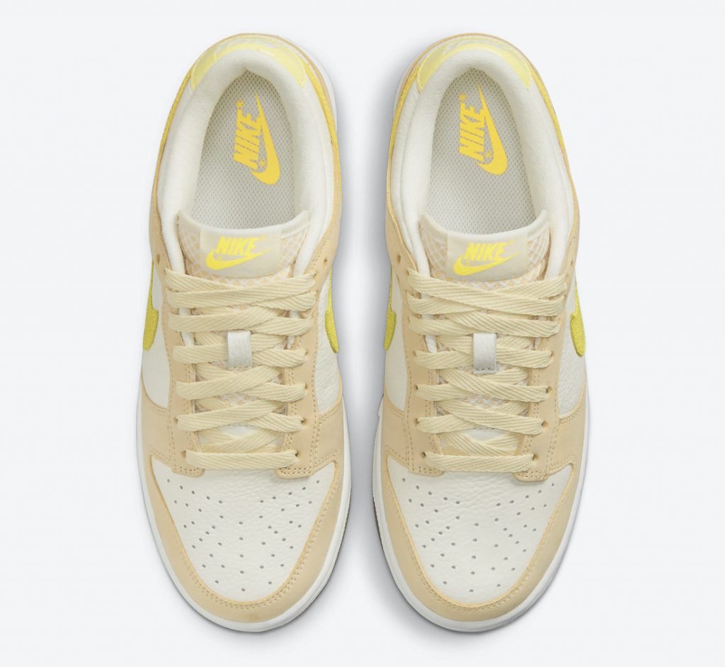nike dunks low lemon drop