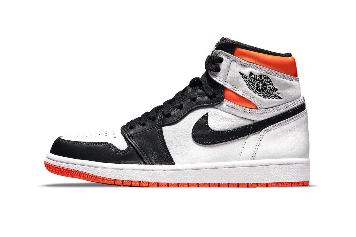 air jordan 1 orange and white