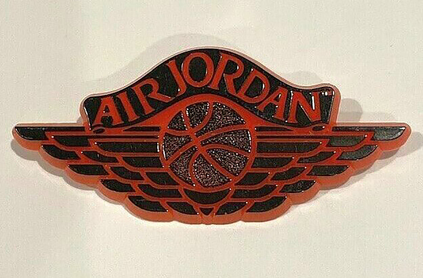 black air jordan logo