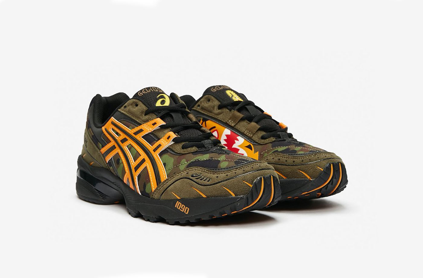 BAPE Takes on the ASICS GEL-1090 with Upcoming Collaboration | SoleSavy ...