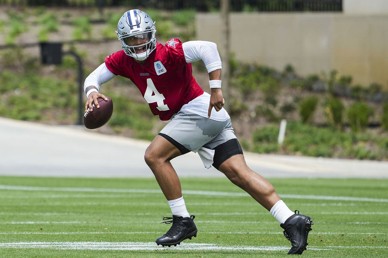 Men's Jordan Brand Dak Prescott White Dallas Cowboys Shoe Schedule