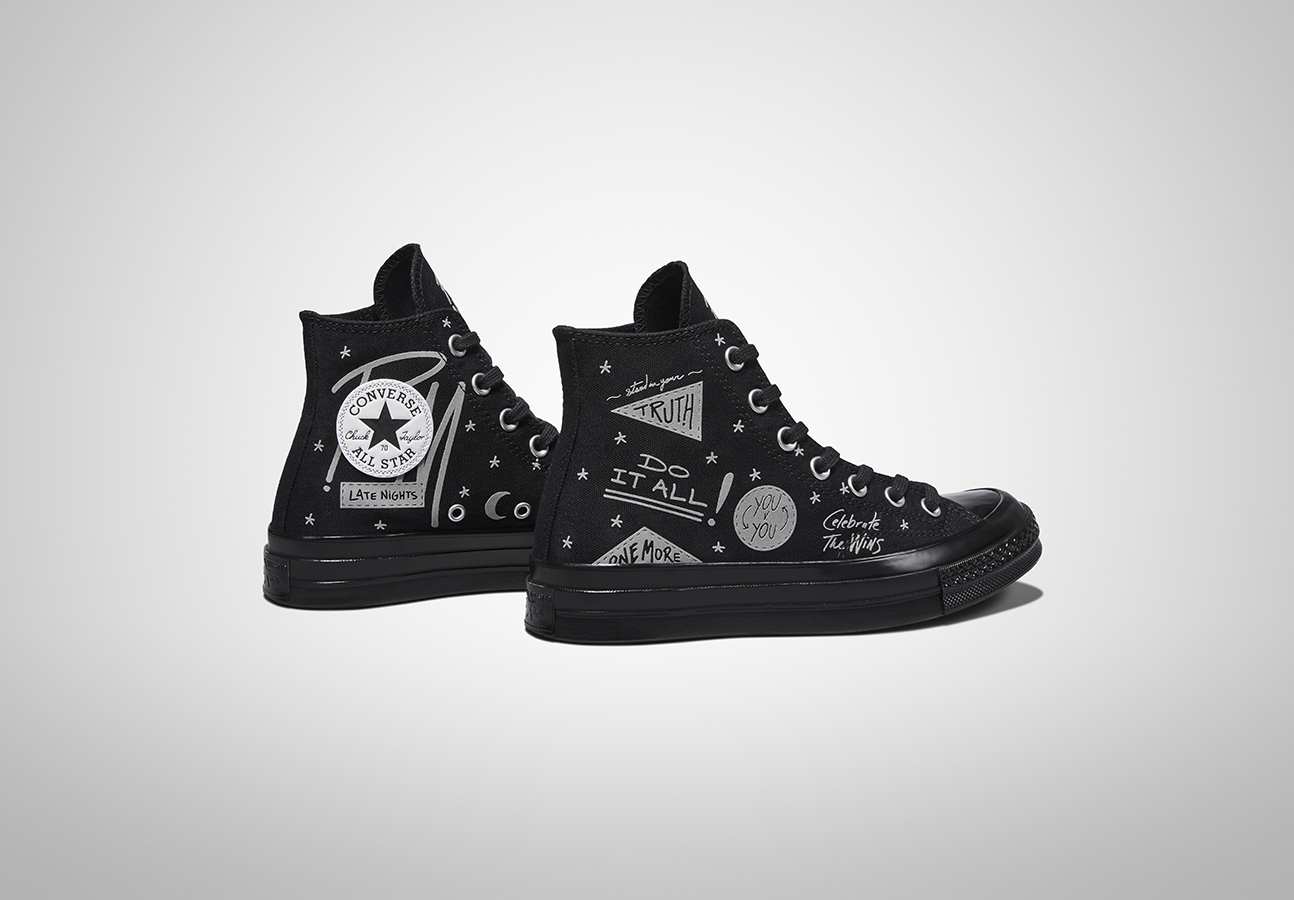 issa rae converse shoes