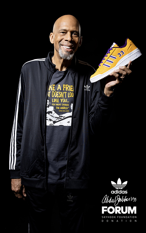 Kareem Abdul-Jabbar's 33 Custom adidas Forums to Benefit Los Angeles Youth | News