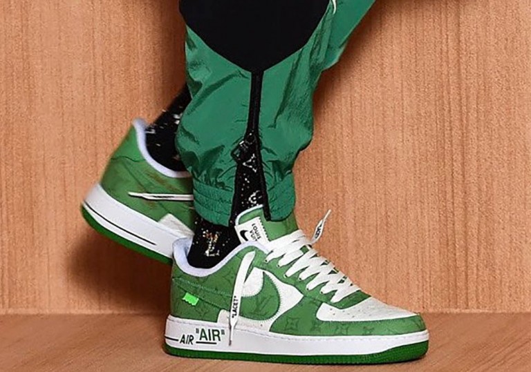 Virgil Previews Louis Vuitton x Nike Air Force 1 Collection in Paris ...