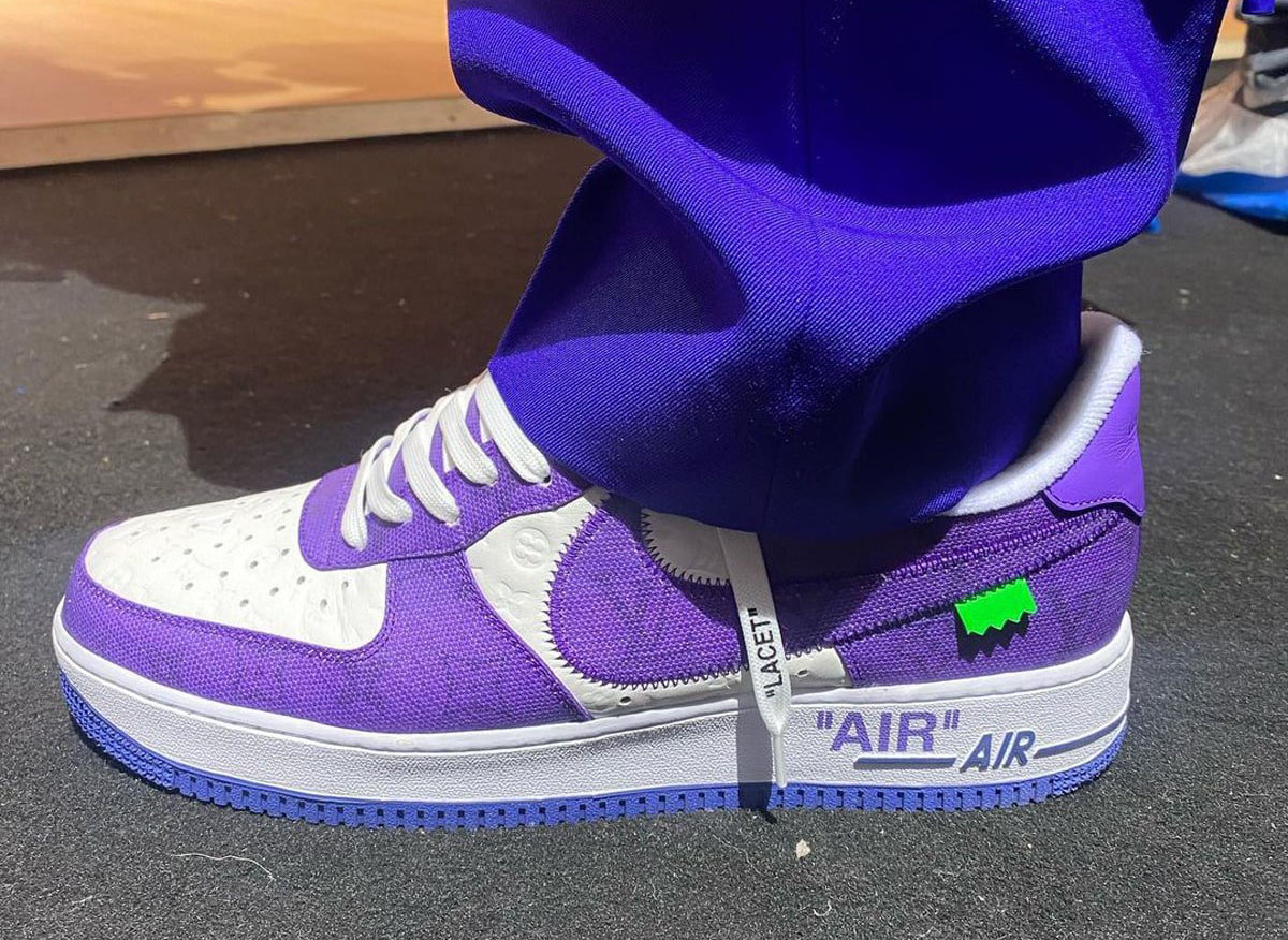 Virgil Previews Louis Vuitton x Nike Air Force 1 Collection in