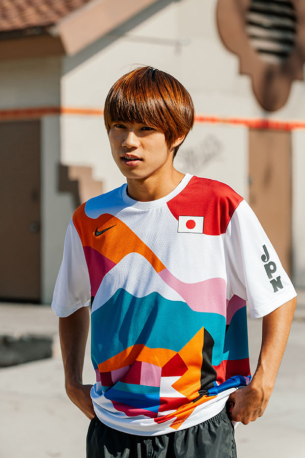 Nike SB Tokyo Olympic Games Parra Skateboarding Uniforms