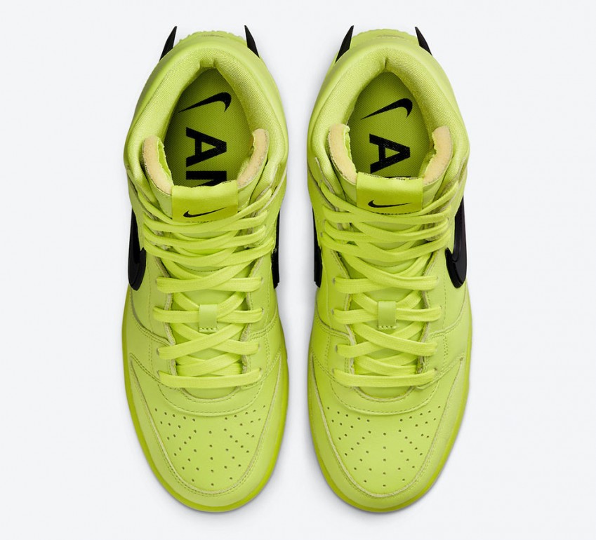 ambush x dunk high flash lime