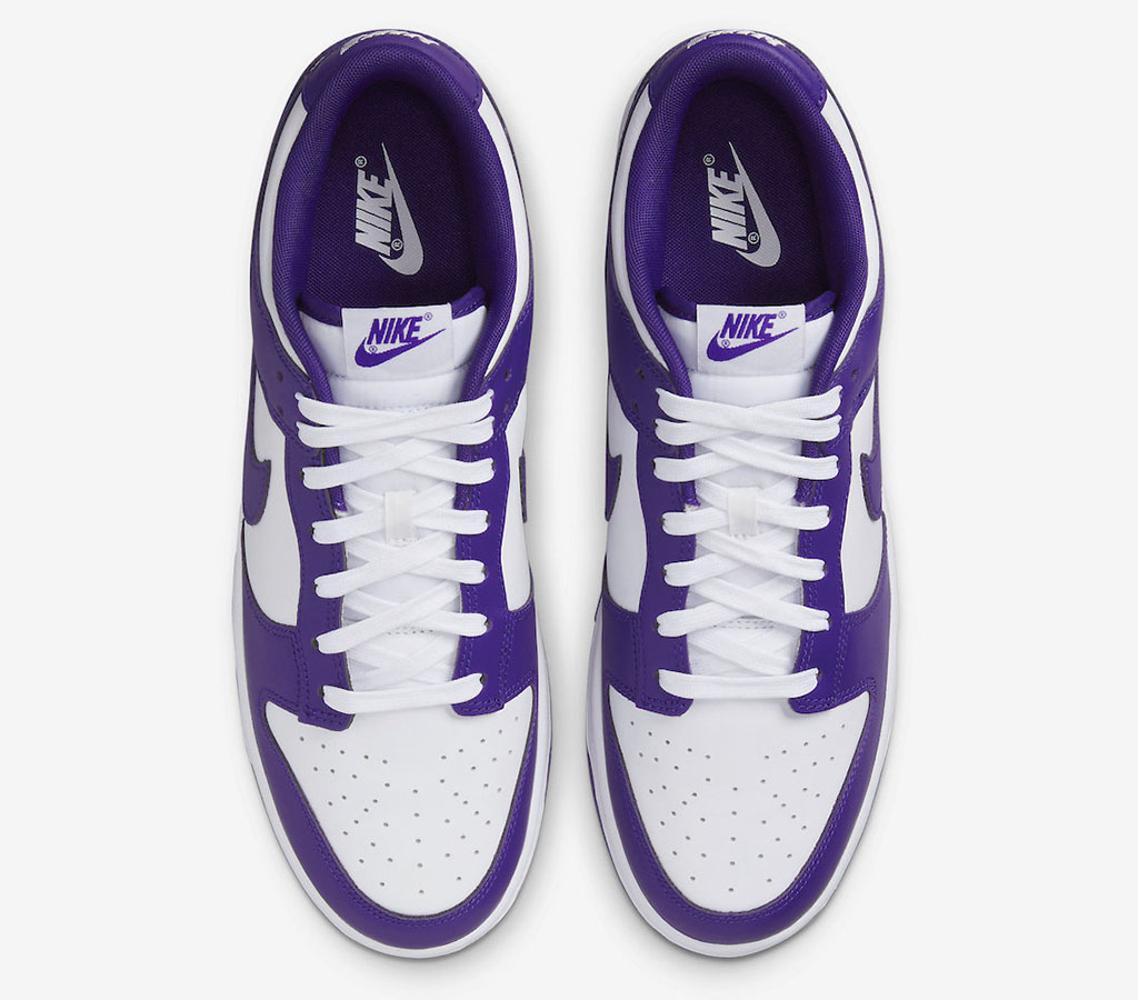 nike dunk low court purple release date