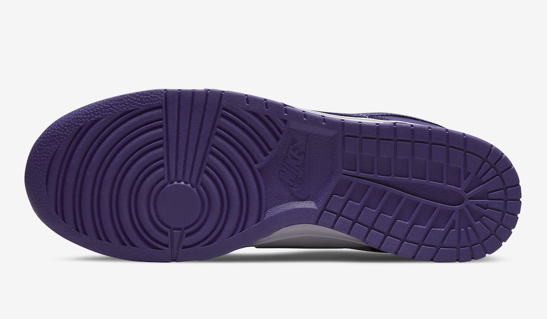 nike dunk low court purple release date