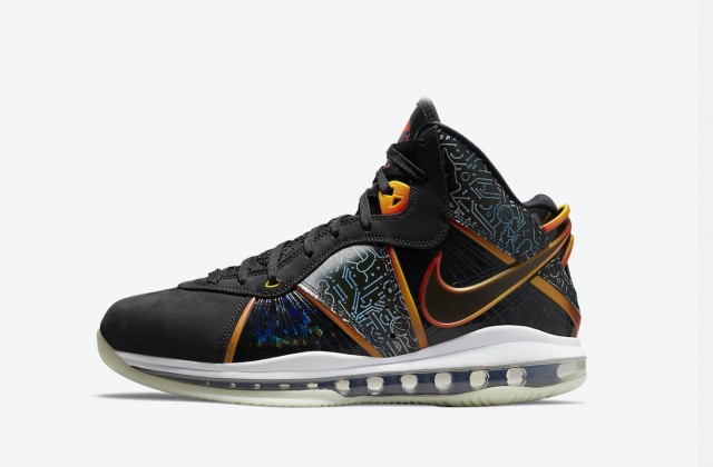 lebron 8 space jam glow in the dark
