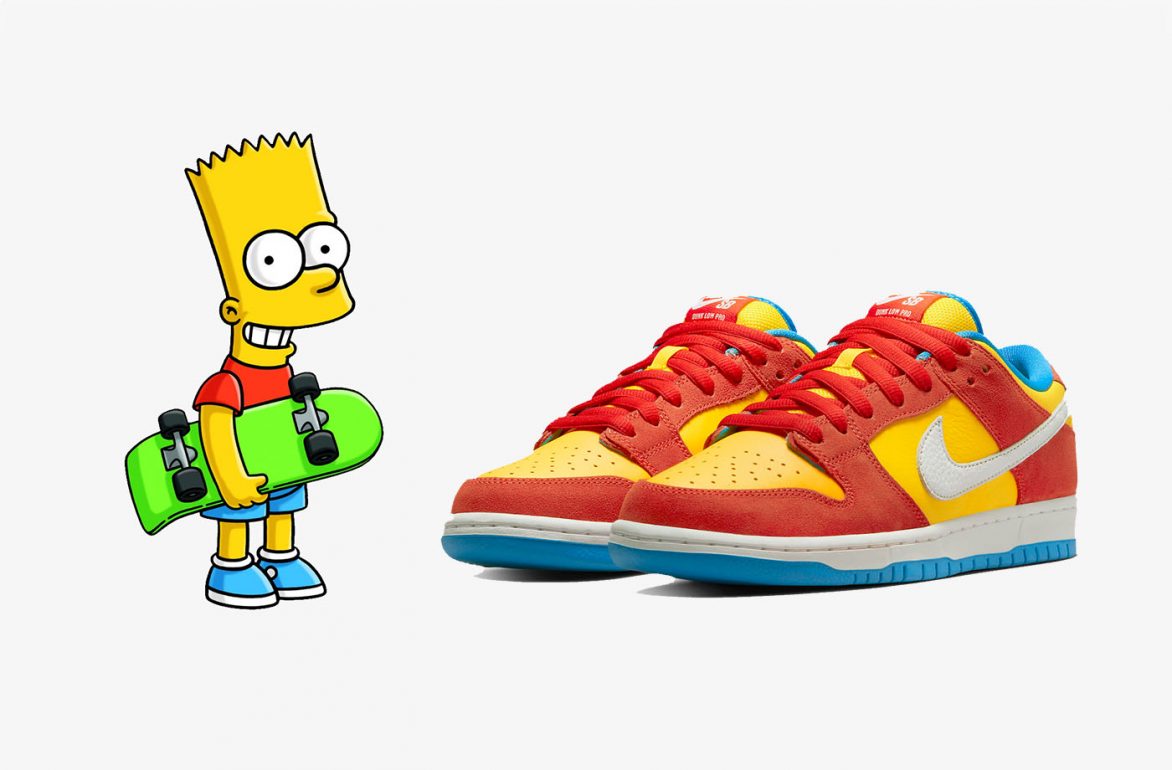 Nike Dunk Low "Bart Simpson" Release | SoleSavy