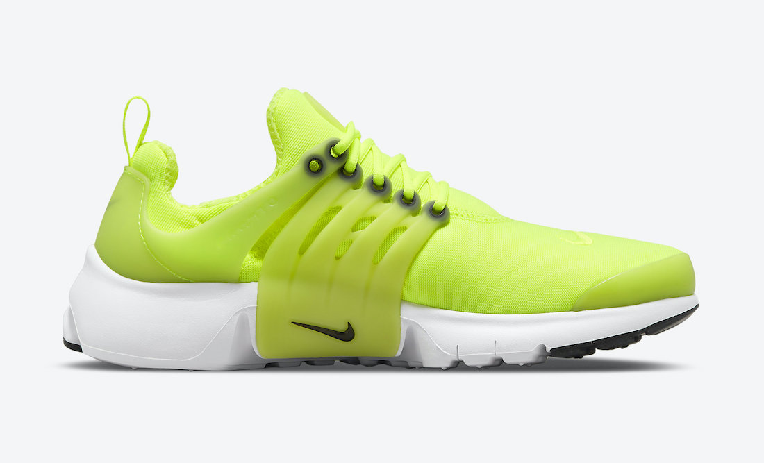 nike air presto neon yellow