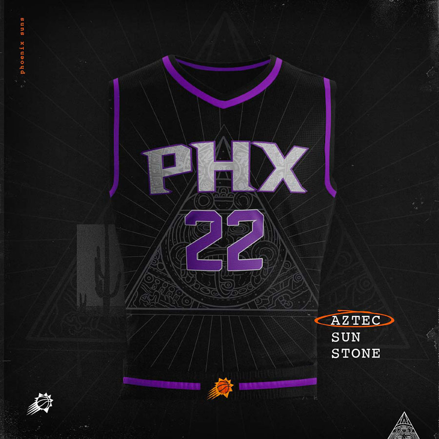 Phoenix Suns unveil conceptual Aztec-inspired uniform design