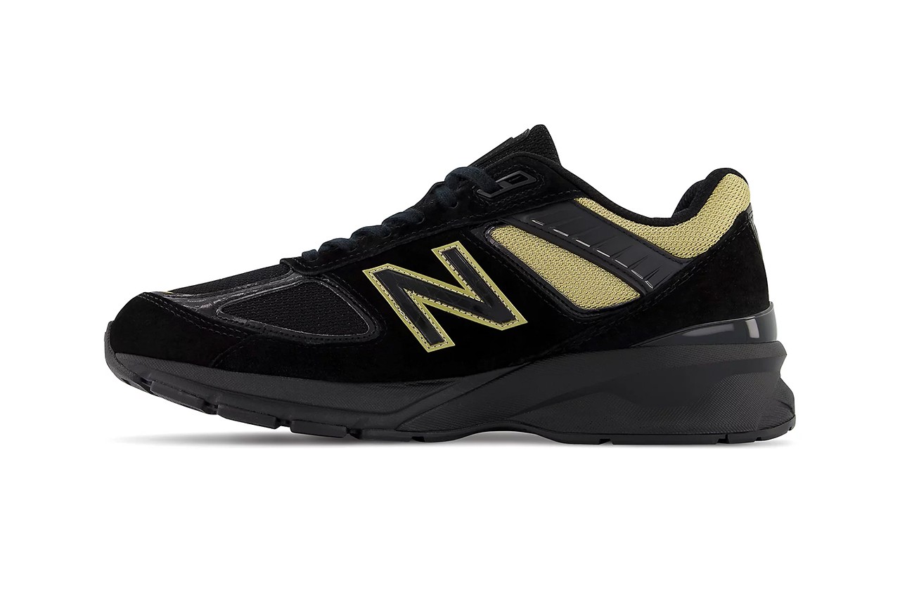 new balance 990v5 black gold