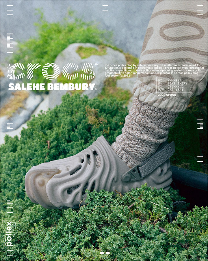 世界の人気ブランド crocs X salehebembury コラボ ecousarecycling.com