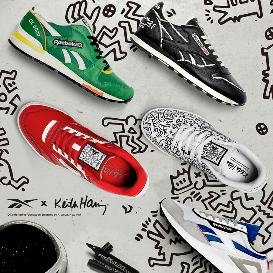 Keith Haring x Reebok Collection Release Information