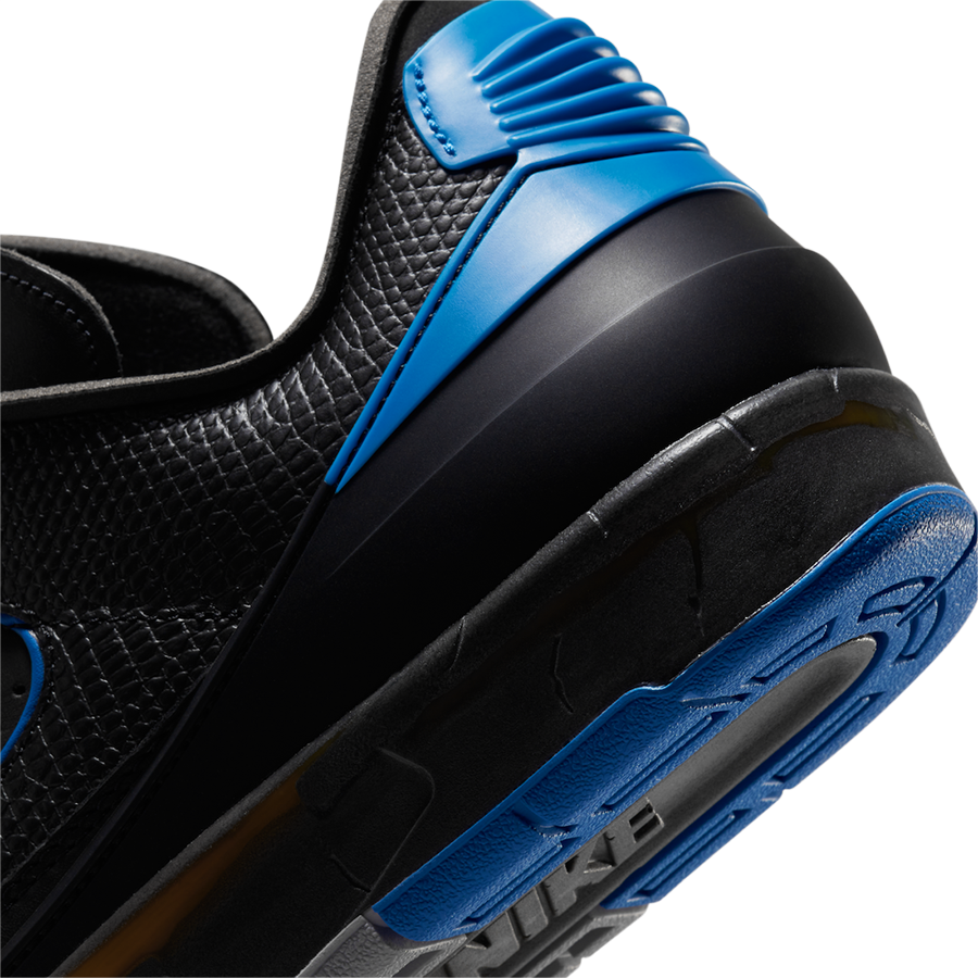 Off-White x Air Jordan 2 Low Black Royal DJ4375-004