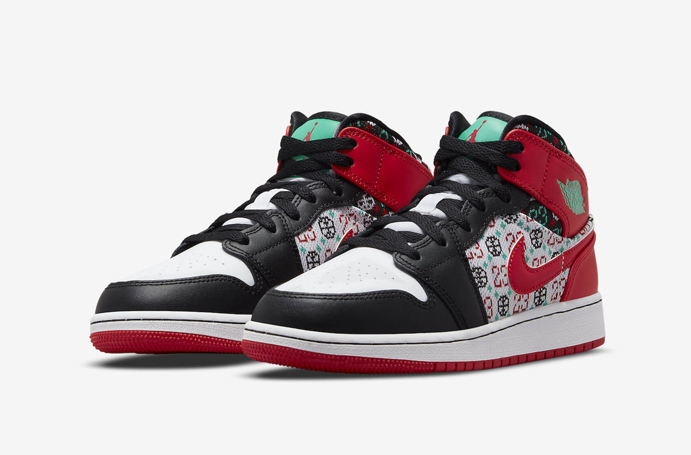 Air Jordan 1 Mid GS “Holiday” Release 